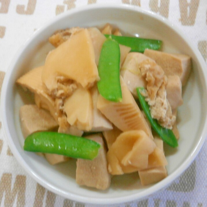 筍と高野豆腐の煮物